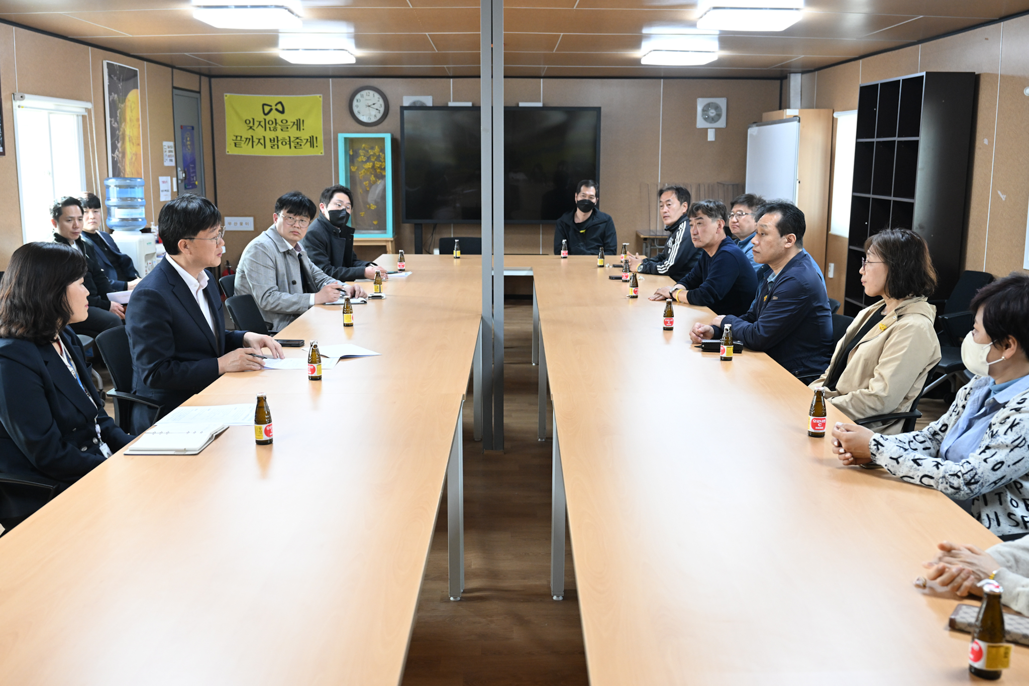 이민근 안산시장, 세월호 유가족 만나 해외 출장 취지 설명…“너른 양해 부탁”