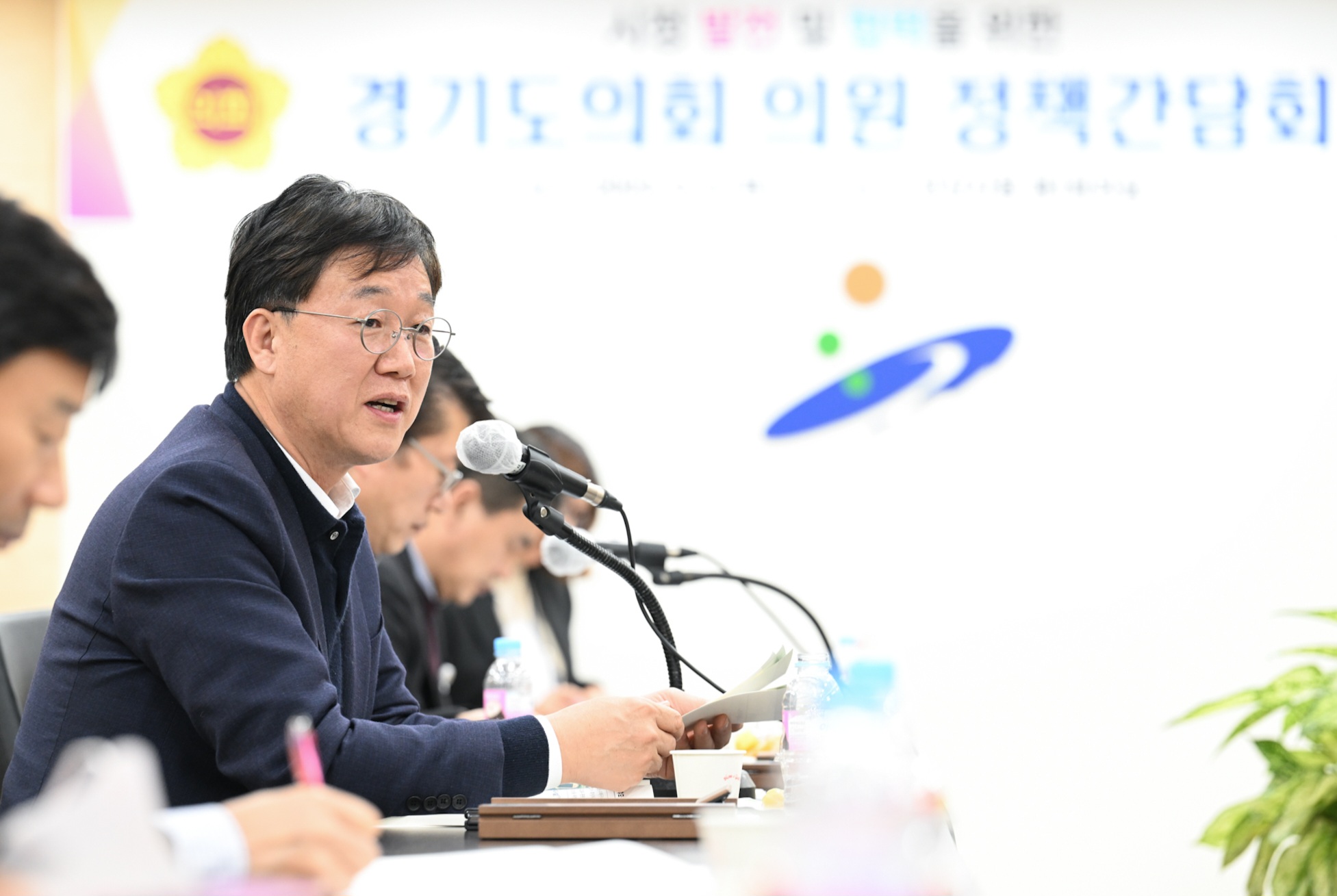 이민근 안산시장, 도의원 정책간담회… 경제자유구역 지정 등 현안 논의