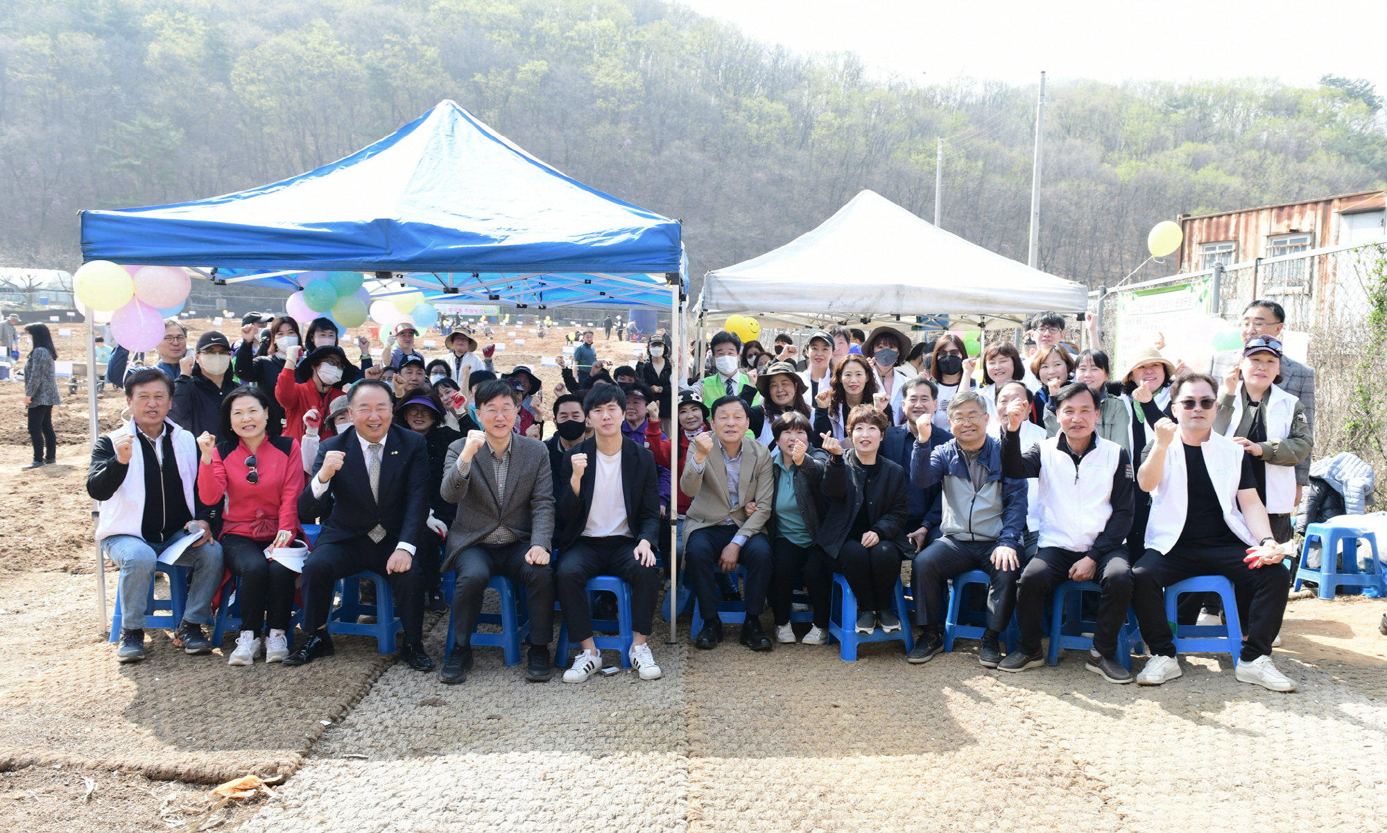 안산시 부곡동 주민자치회, 주말농장 개장식 성료