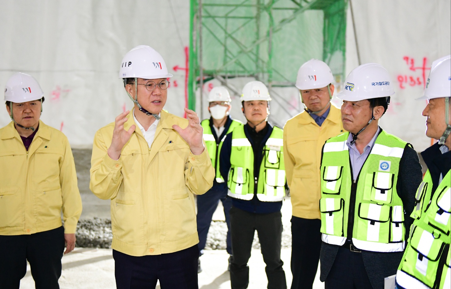 이민근 안산시장, 신안산선 건설현장 방문…“정상개통, 노선연장에 최선”