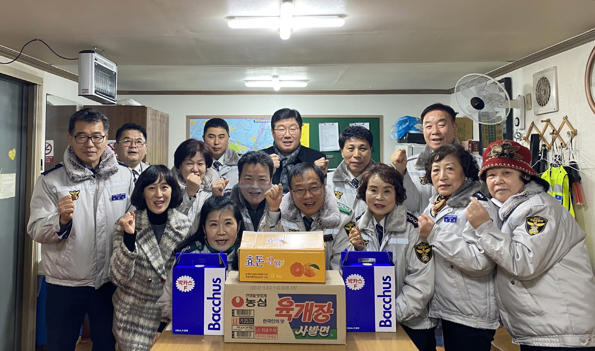 안산시 월피동, 자율방범대 월피지대 격려 방문