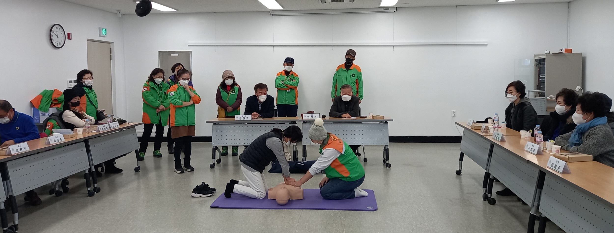 안산시 백운동 주민자치회, 심폐소생술 체험교육 추진