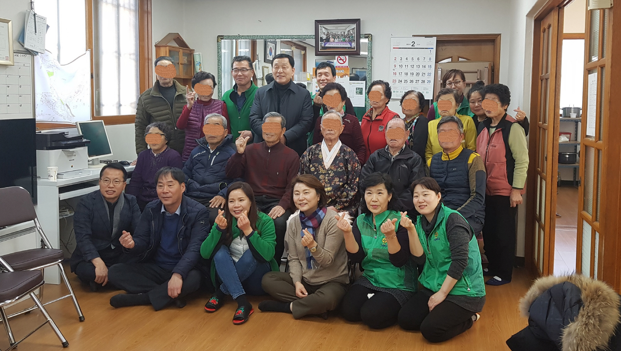 월피동 새마을회, 신년맞이 떡국 나눔 행사