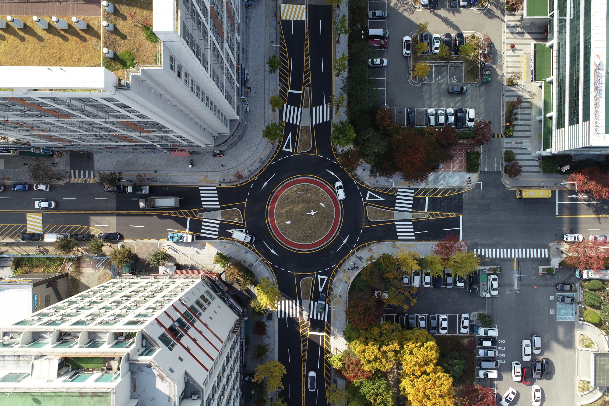 안산시, 고잔동 한국전력사거리 회전교차로 개통