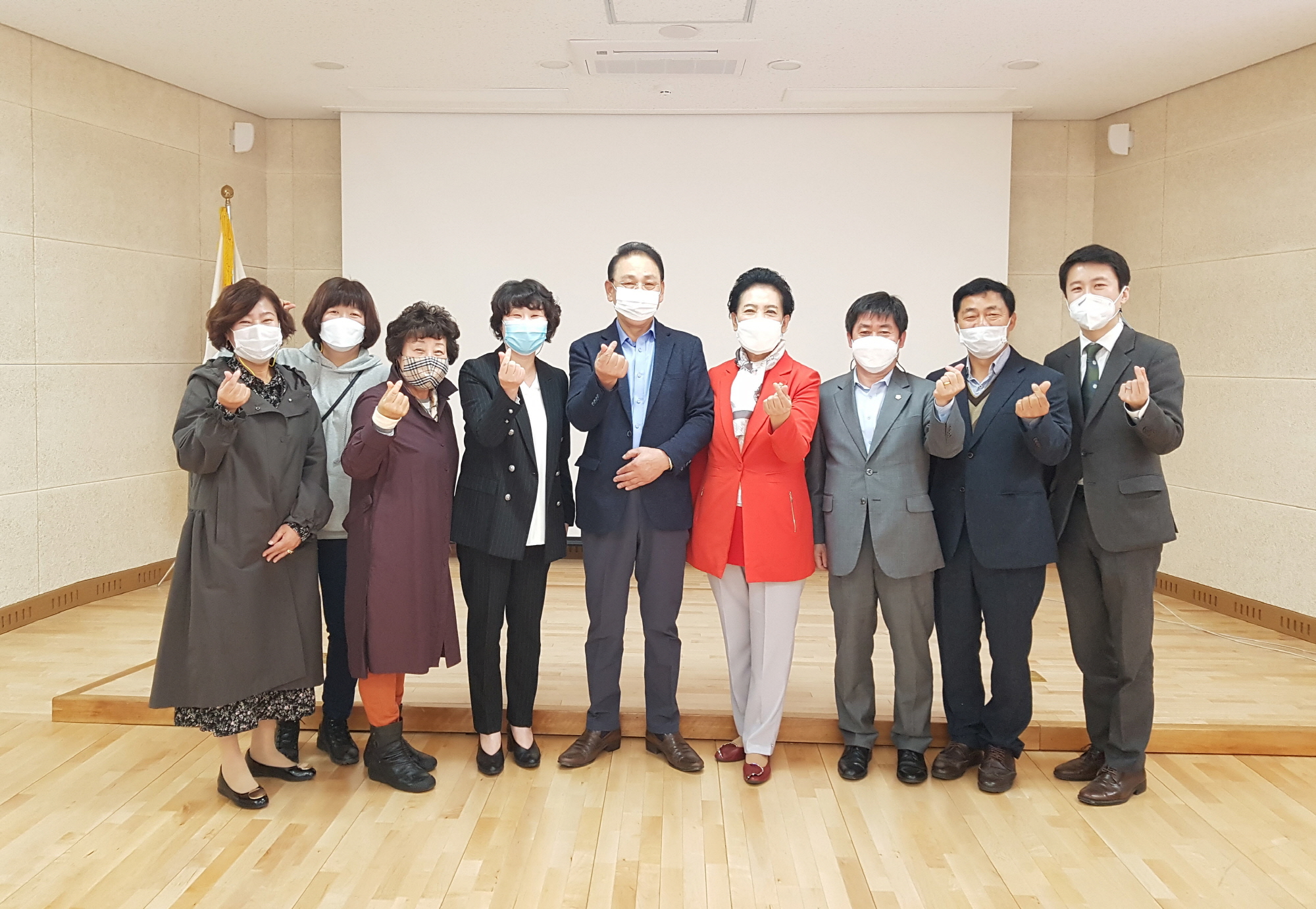 안산시 신길동, 직능단체장 및 지역구 시의원과 간담회