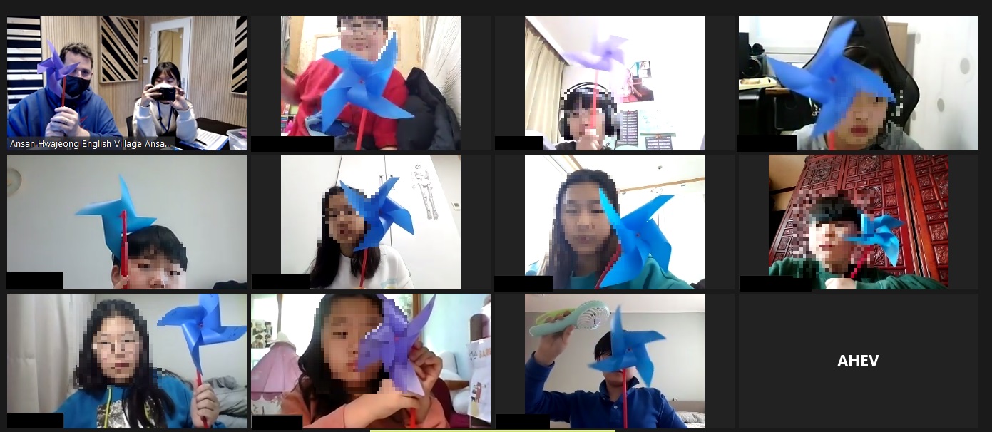 안산화정영어마을, 안산시 초등학생 온라인 방학캠프 성료