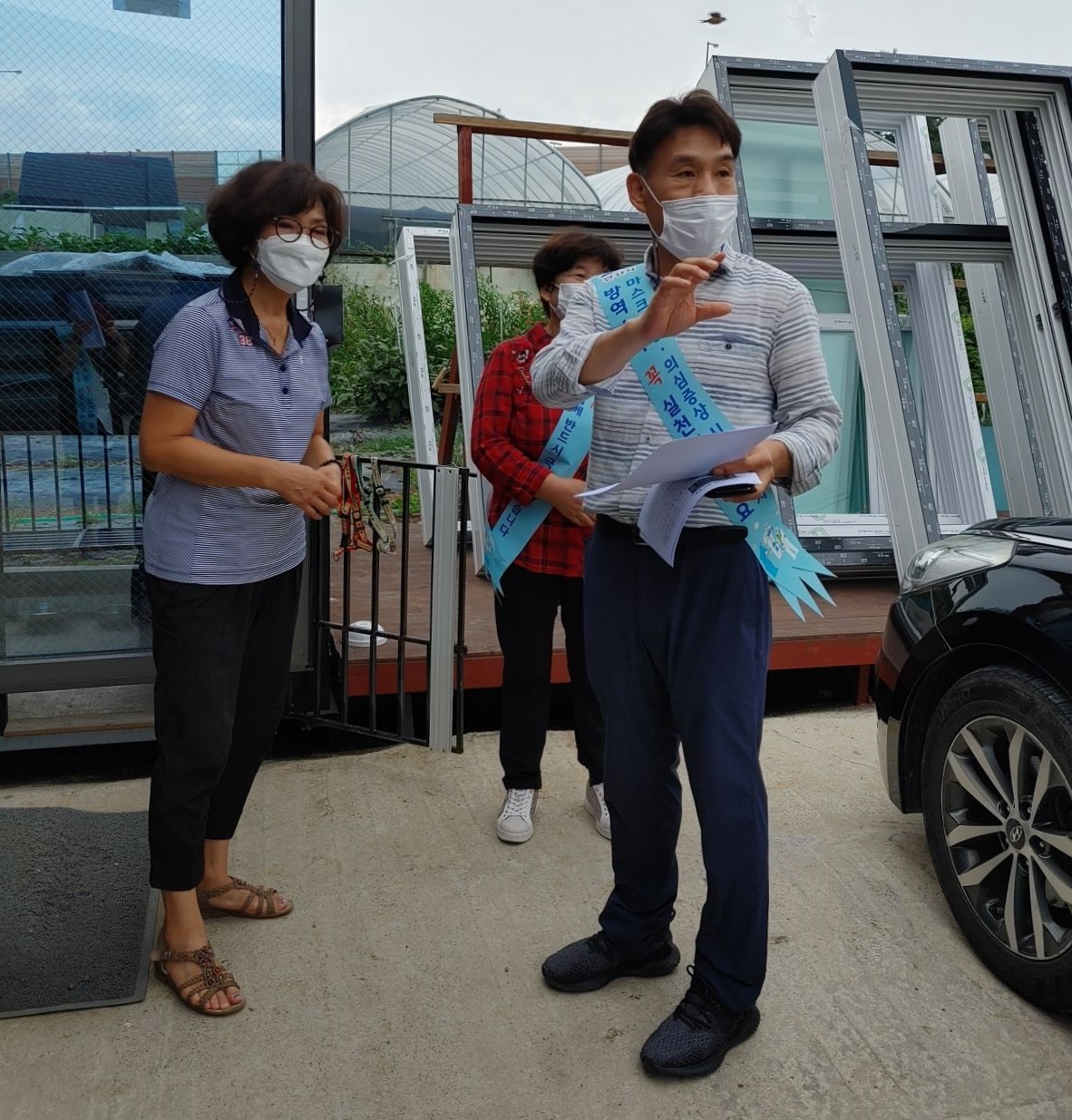 안산시 부곡동 통장협의회, 코로나19 일제방역 실시