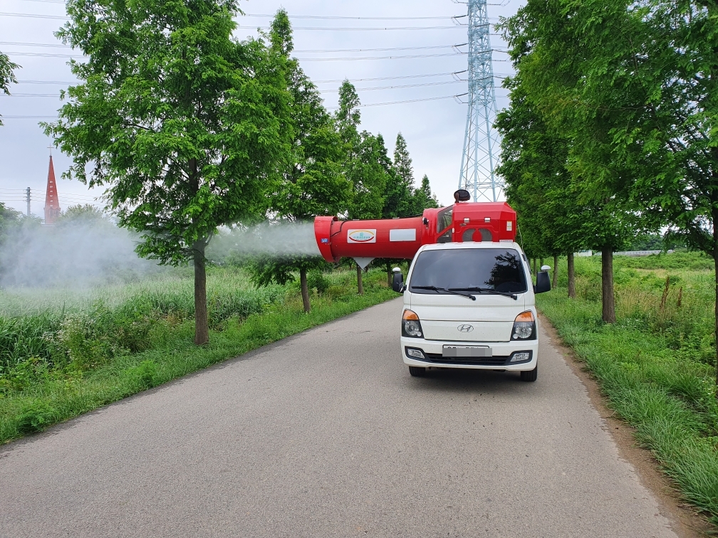 안산시, 돌발해충 친환경 공동방제 실시