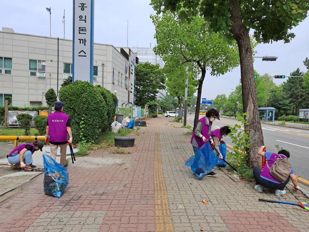 안산시 본오3동 통장협의회, 여름철 환경정화활동 펼쳐