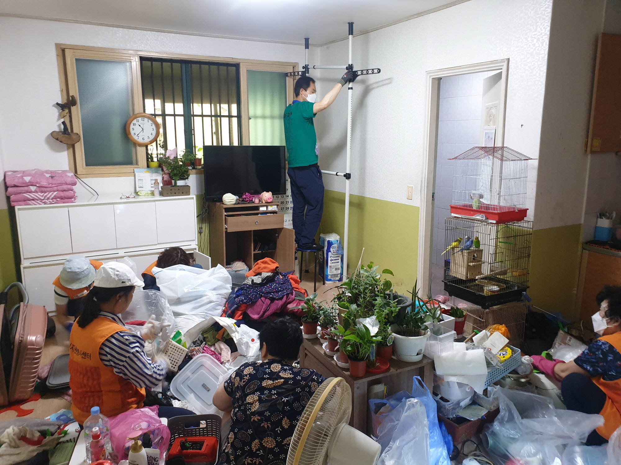 안산시자원봉사센터, 집수리·정리정돈 봉사단 ‘큰 호응’