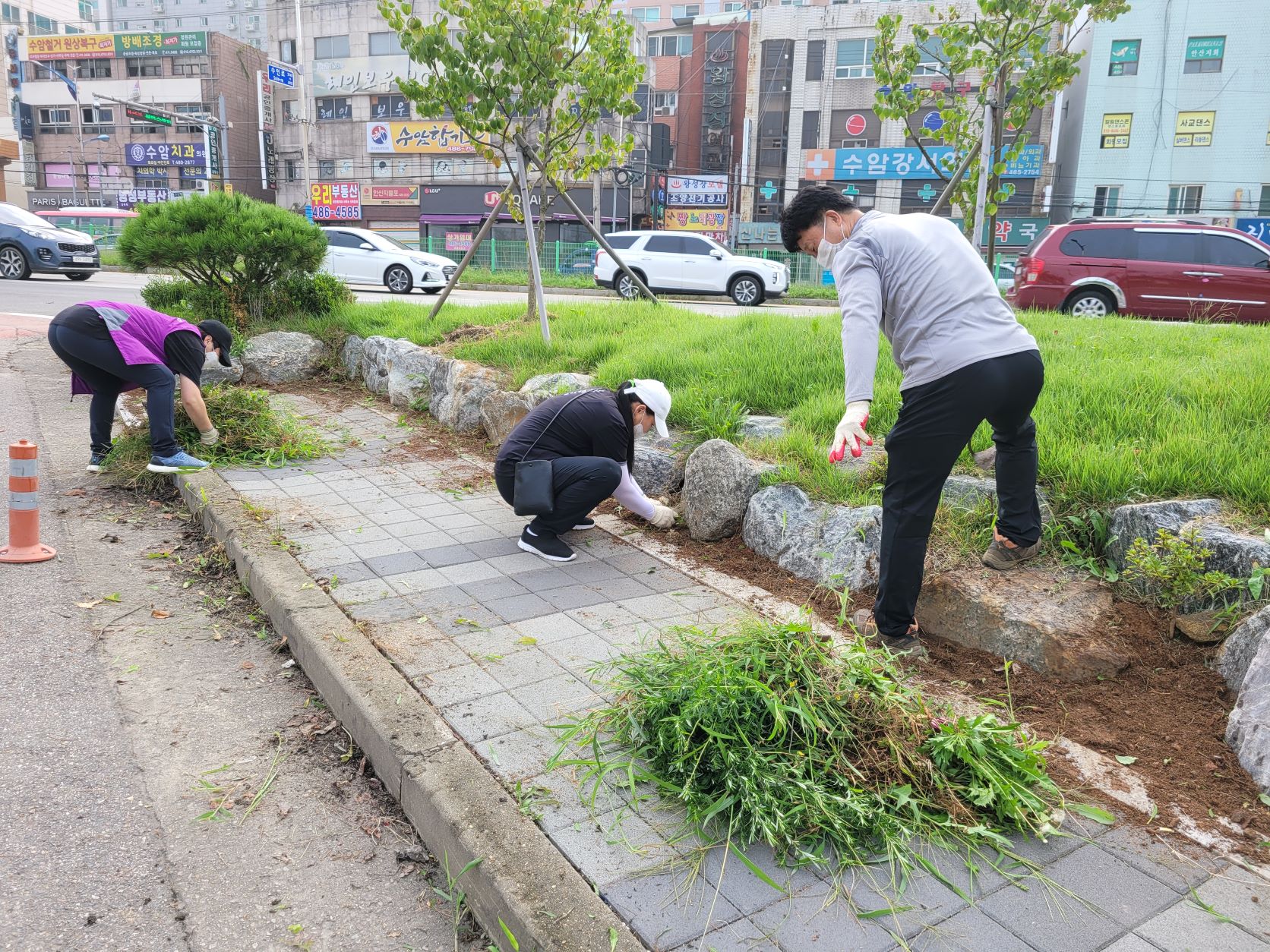 안산시 안산동, 추석맞이 환경정화활동 펼쳐