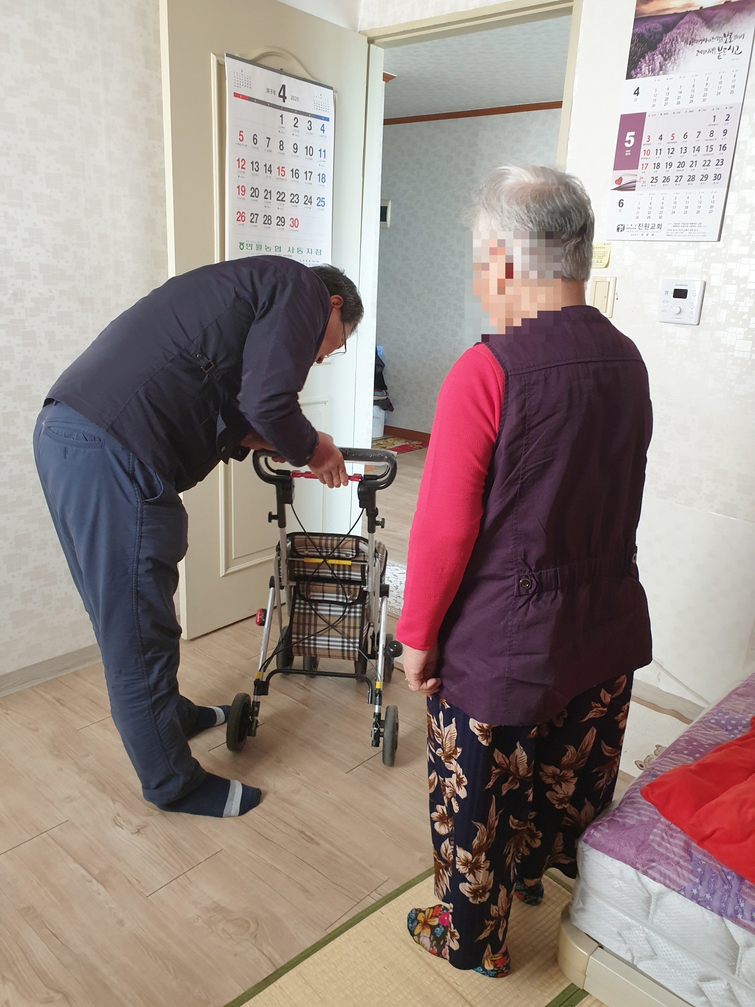 안산시 사회복지공무원의 아름다운 선행