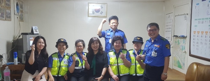 백운동 관내 자율방범대 격려 방문 실시