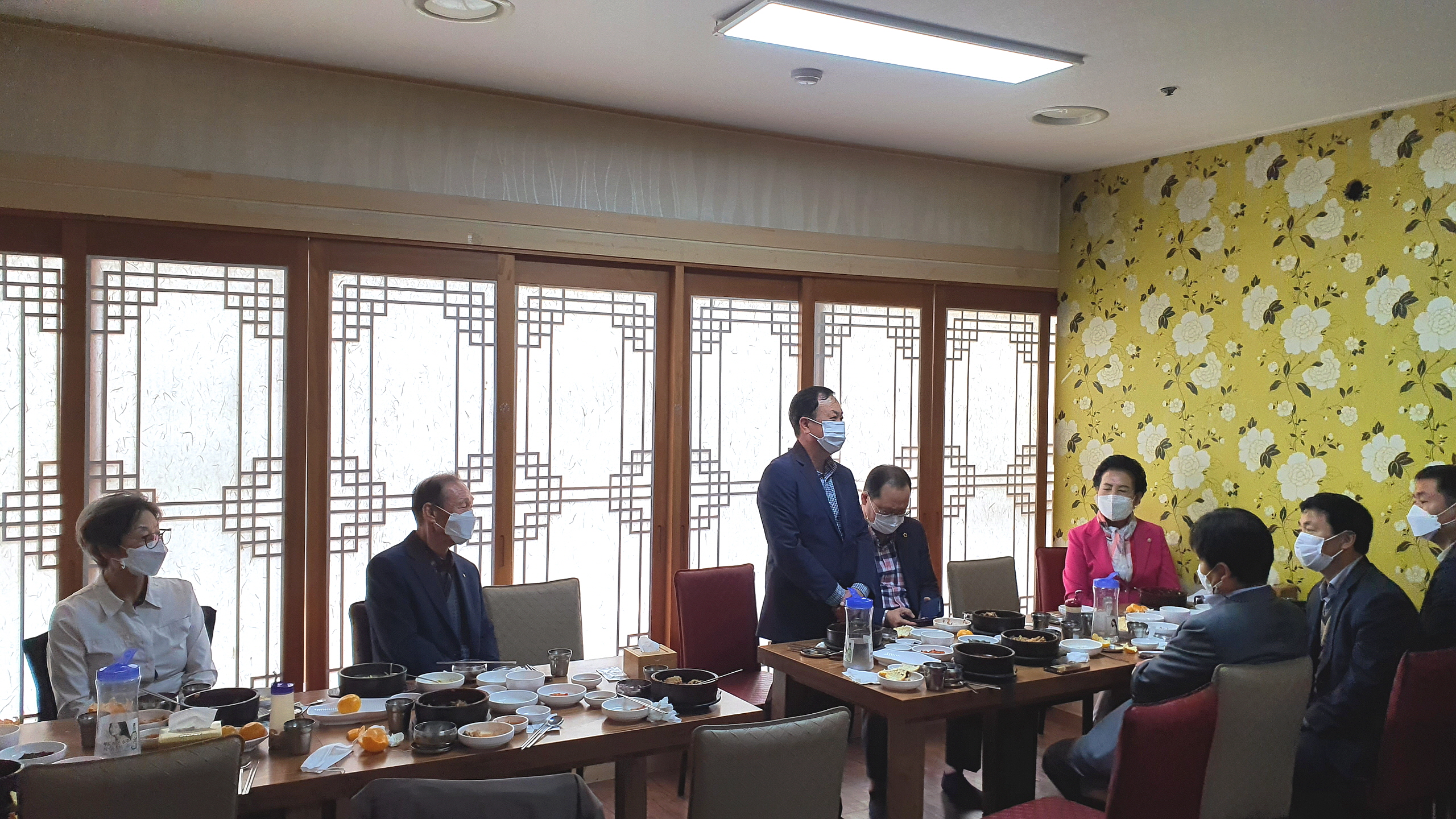 선부1동, 관내 9개 경로당 회장들과 간담회 개최