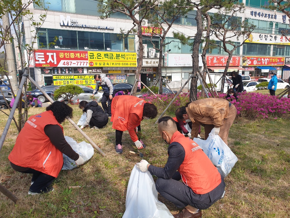 안산시 안산동 유관단체, 수암동 쌈지공원 환경정비