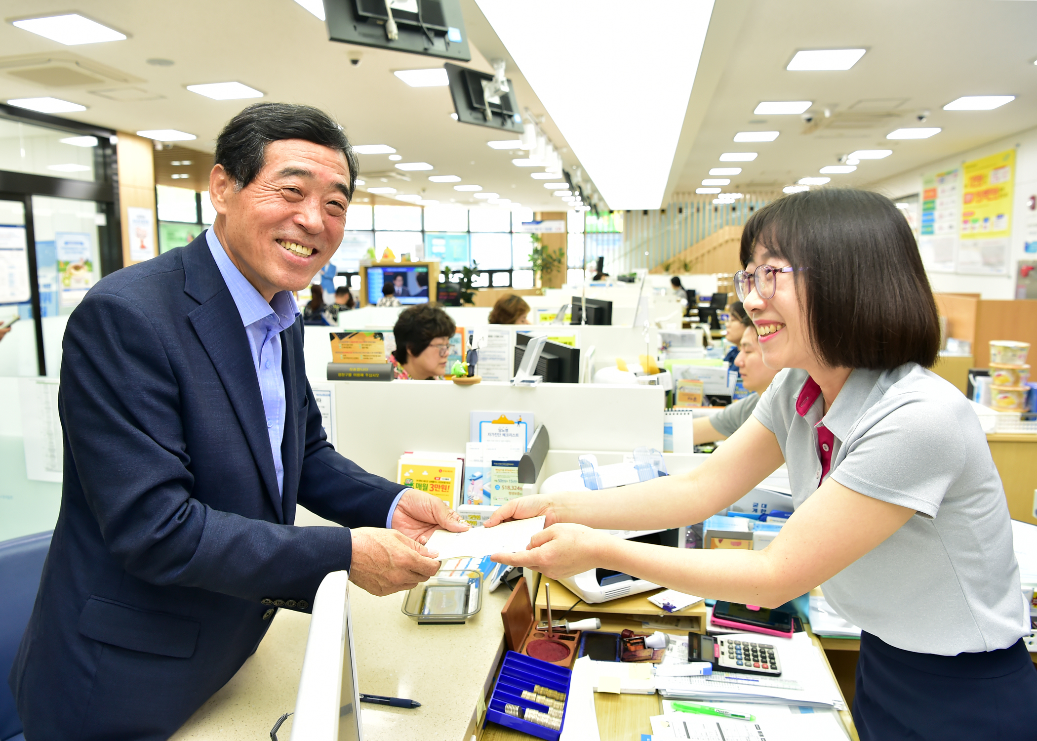 윤화섭 안산시장 ‘필승코리아’ 펀드 가입