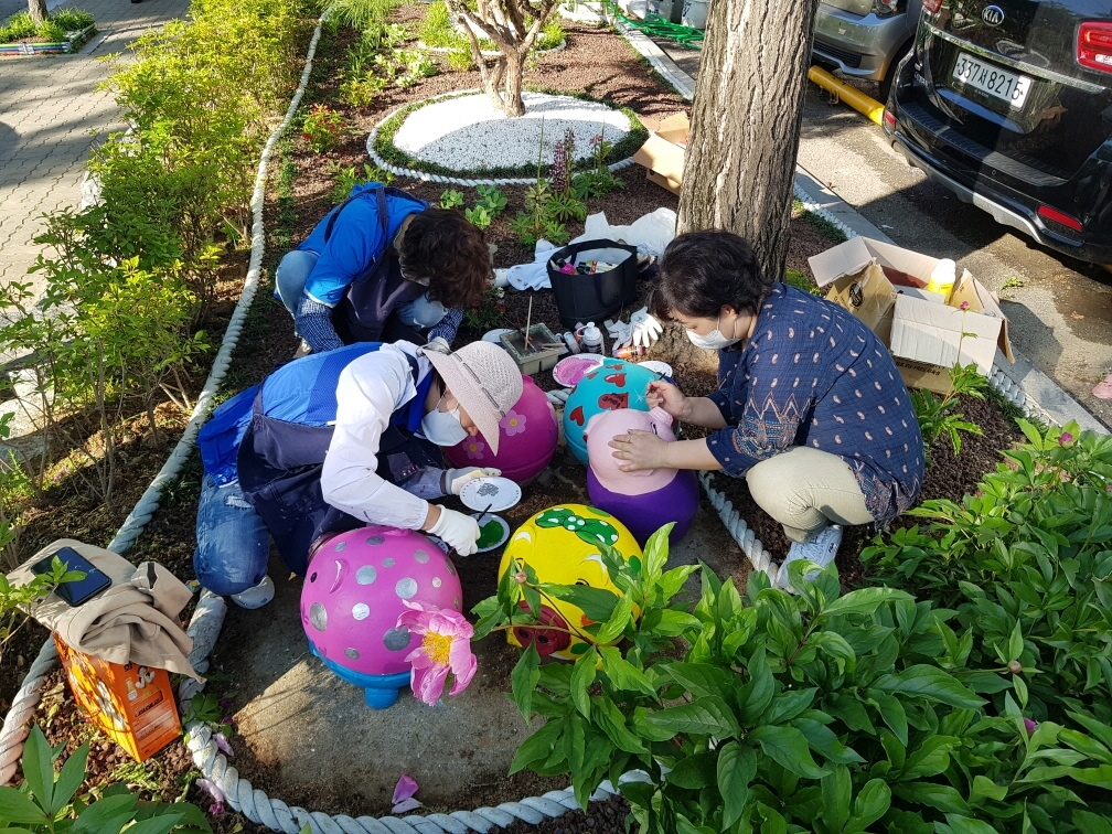 안산시 월피동, 이음커뮤니티정원 가꾸기 사업 추진