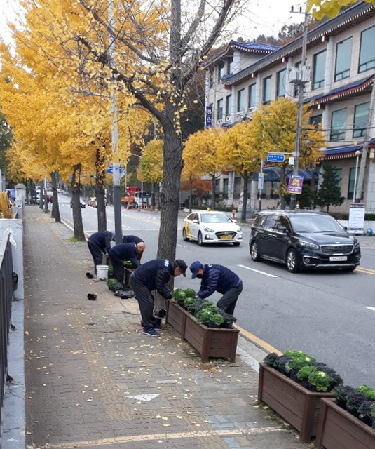 “꽃향기 가득한 월피동으로 오세요”