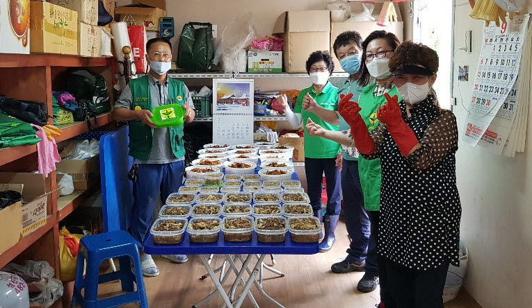 안산시 고잔동 새마을회, 힘내세요! 사랑의 반찬 나눔