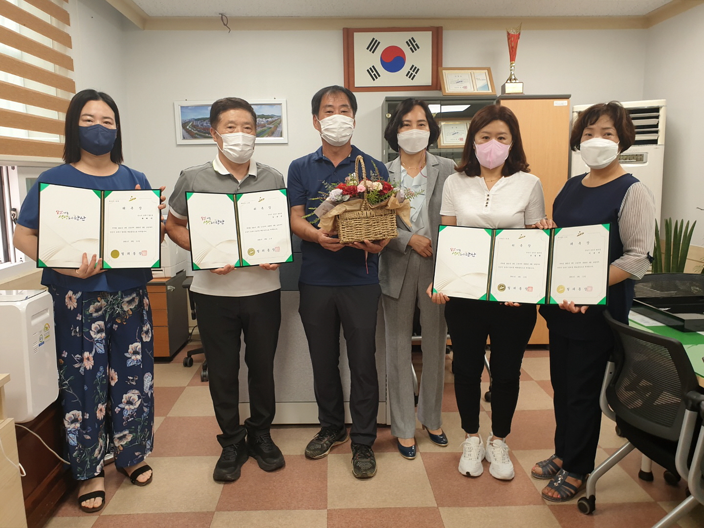 안산시 월피동, 신임 통장 위촉식 개최