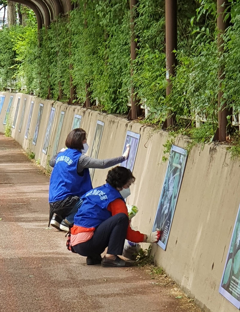 안산시 중앙동 바르게살기운동협의회, 쾌적한 마을만들기 활동