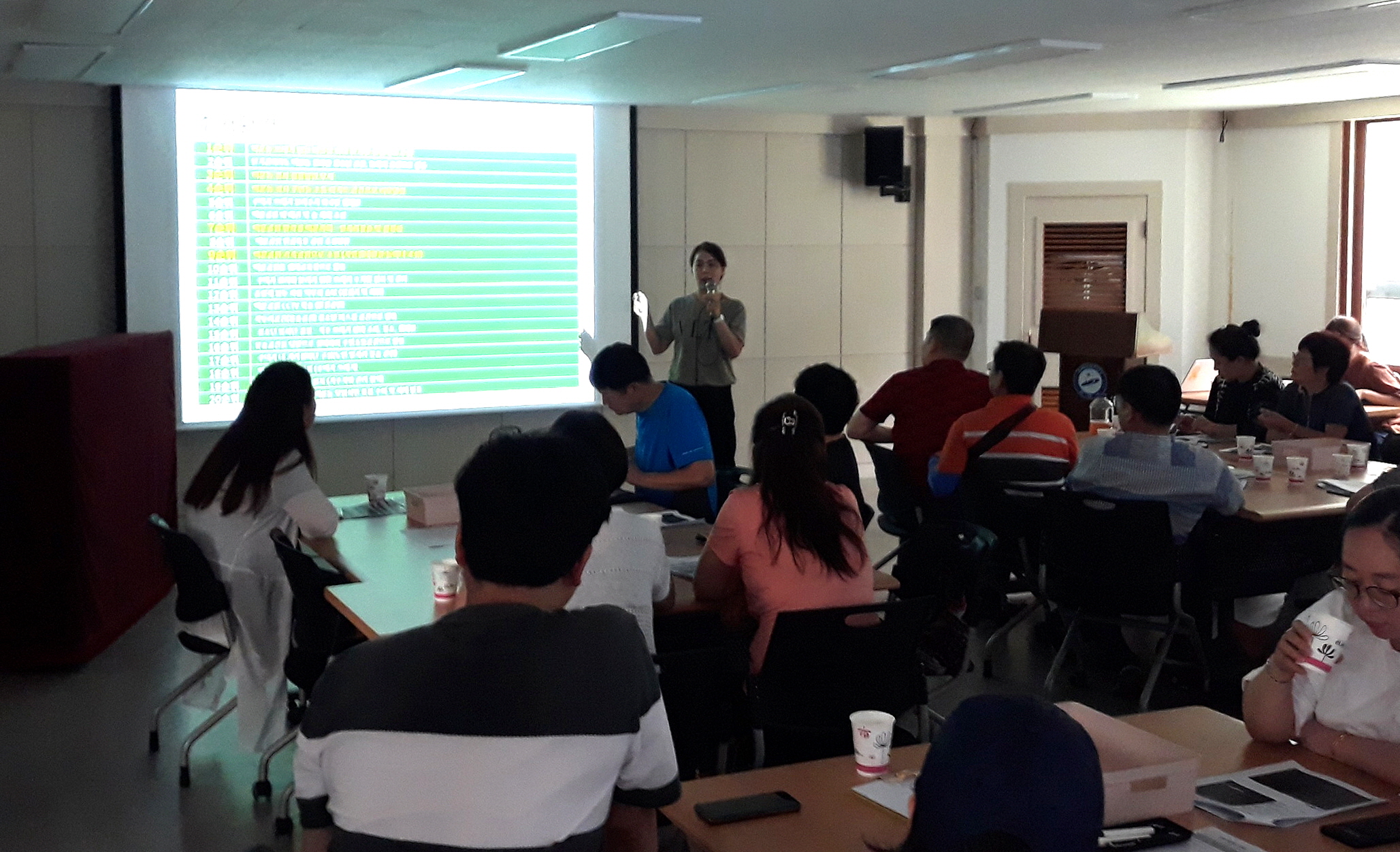 백운동, 마을계획 후속 워크숍 개최