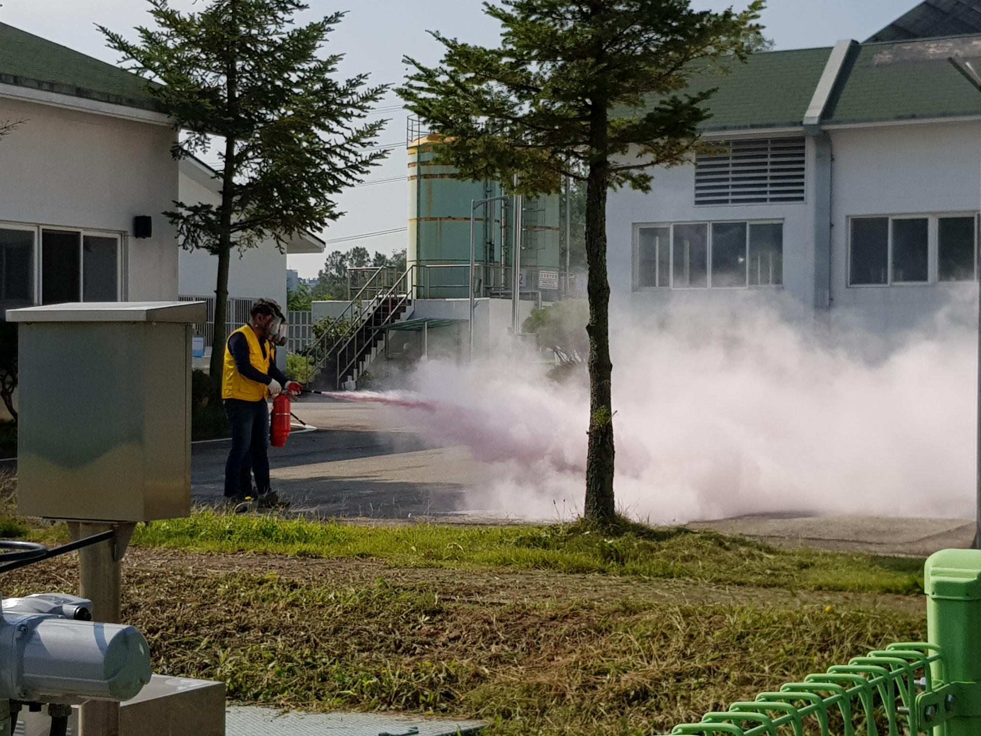 안산시, 연성정수장 소방 및 염소가스 누출 방재 합동 훈련실시