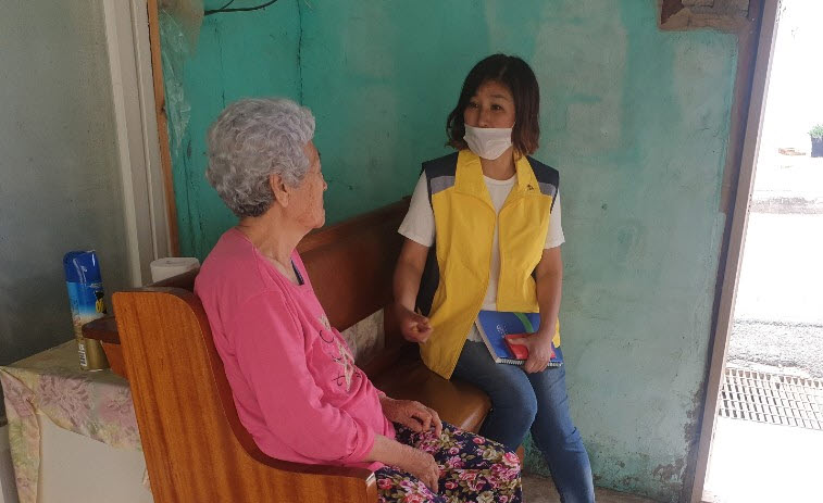 안산시 대부동, 찾아가는 동네복지사 사업 운영