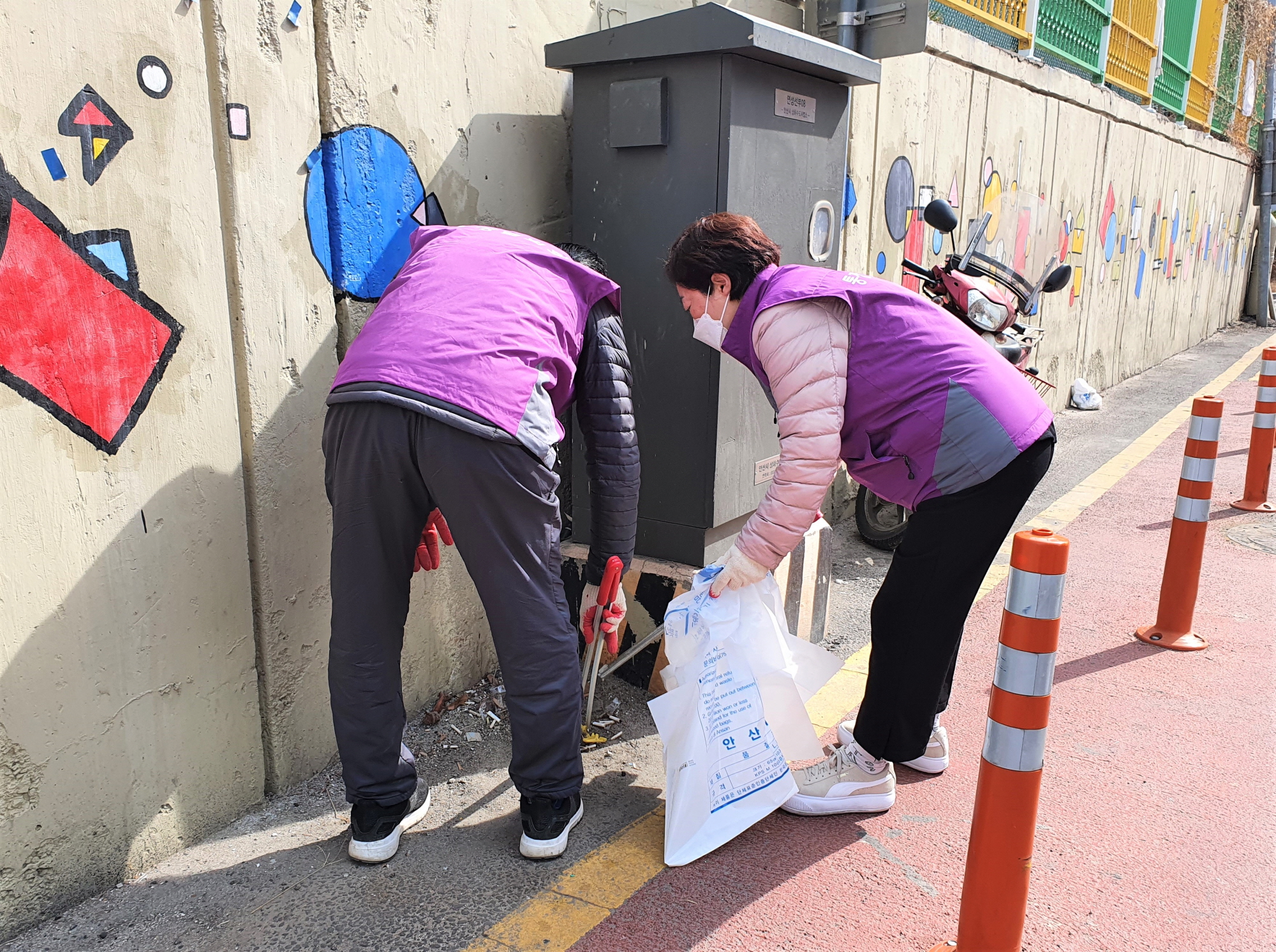 안산시 백운동 통장협의회,  “우리 동네 내 손으로 깨끗이”