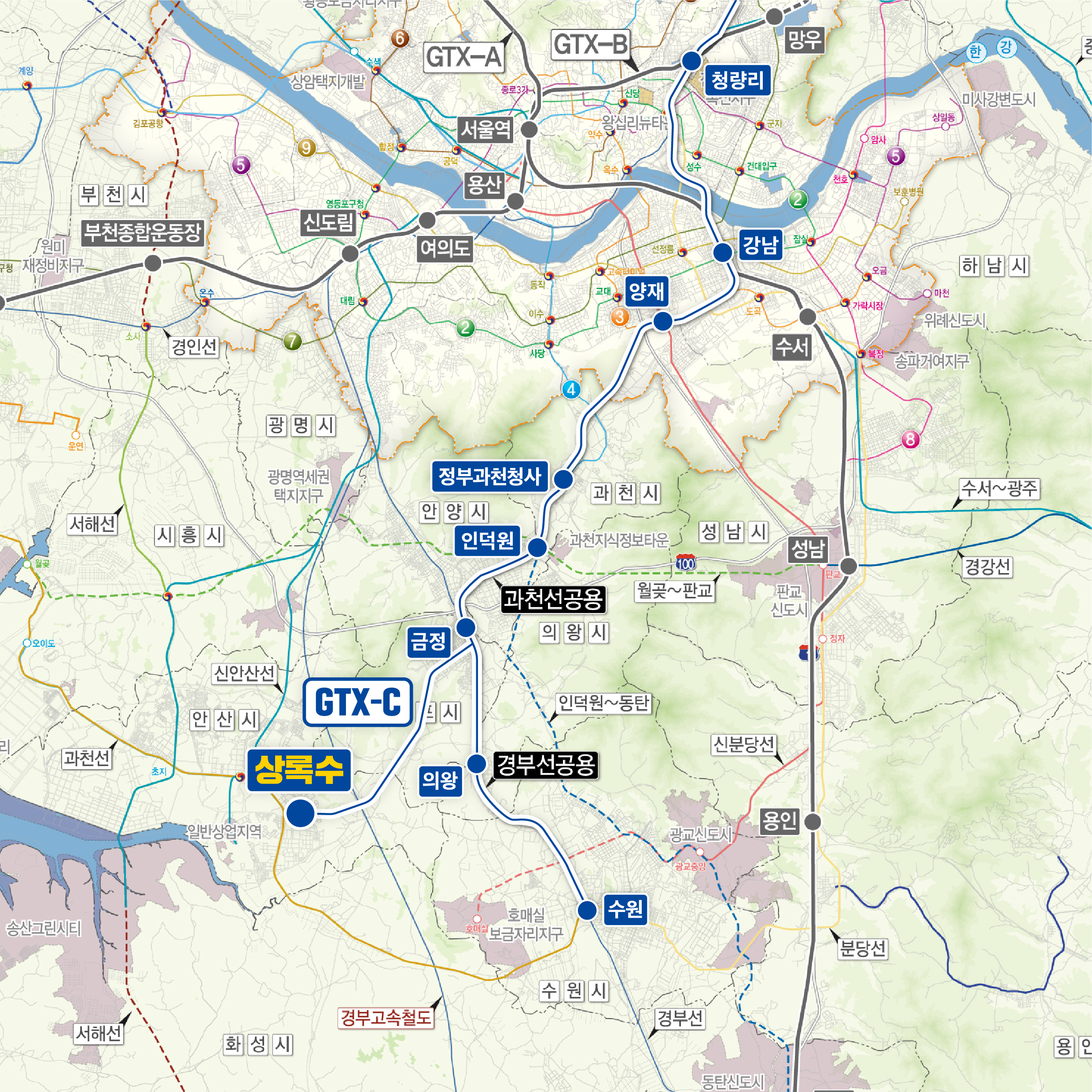 안산시 GTX-C 상록수역 ‘사실상 확정’…“5도6철 시대 현실로