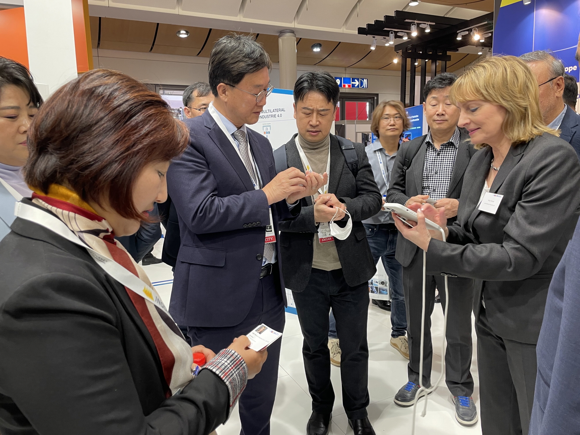 이민근 안산시장, 세일즈 행정 시동… 독일 하노버메세서 투자유치 나서