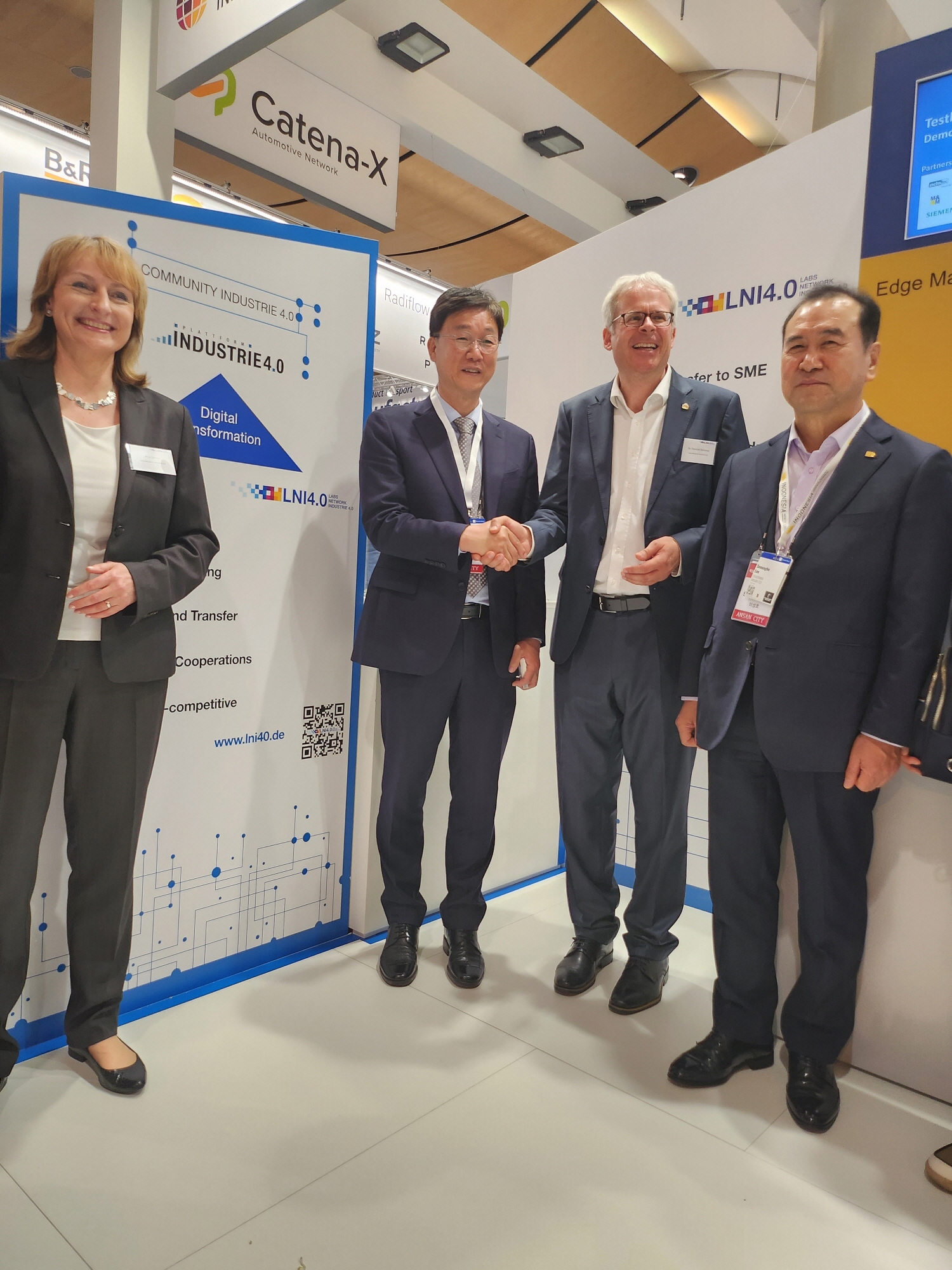 이민근 안산시장, 세일즈 행정 시동… 독일 하노버메세서 투자유치 나서