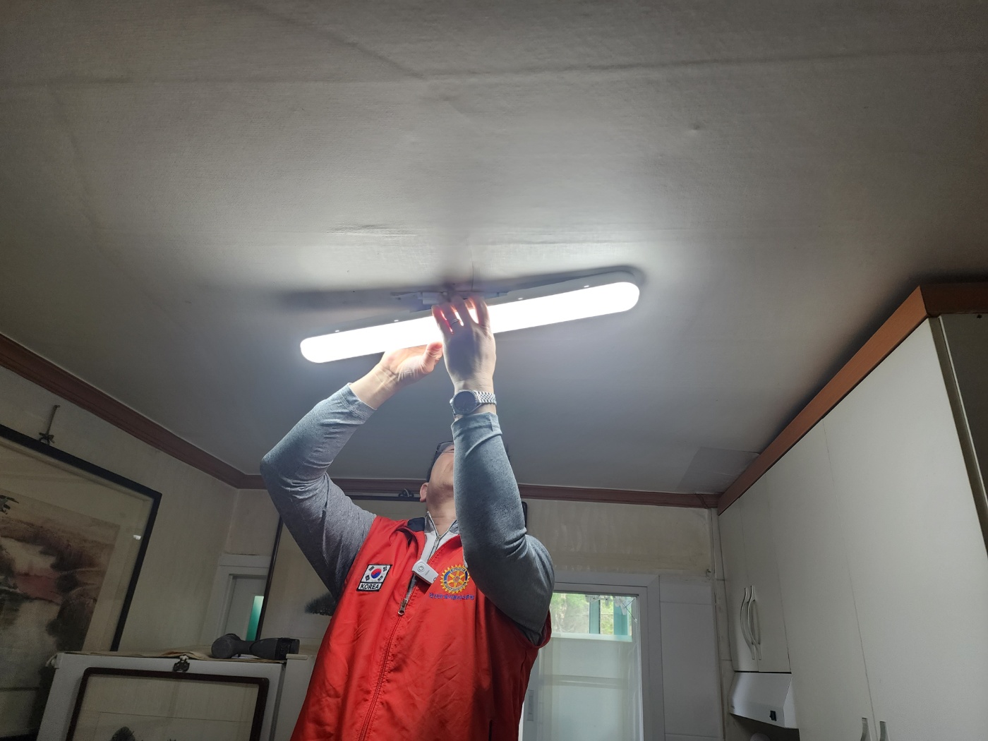 안산시 일동 바르게살기위원회, 취약계층 주거환경개선 서비스 진행