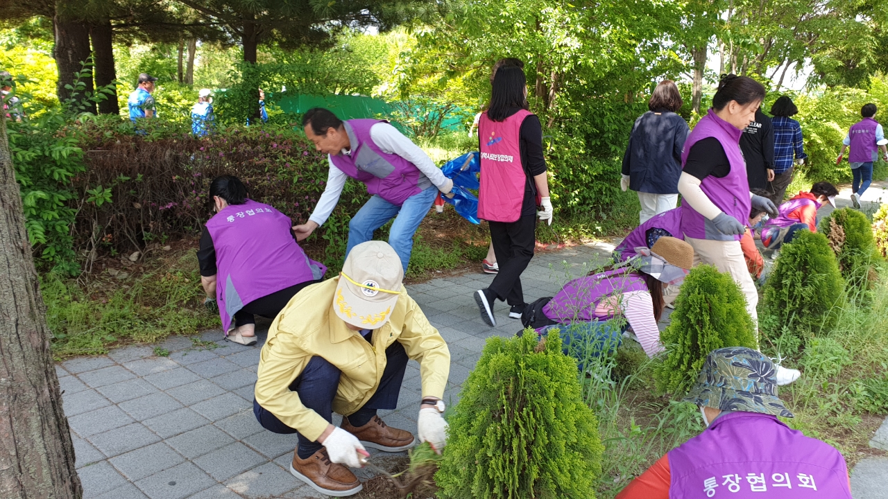 안산시 일동, 깨끗한 얼굴로 손님맞이