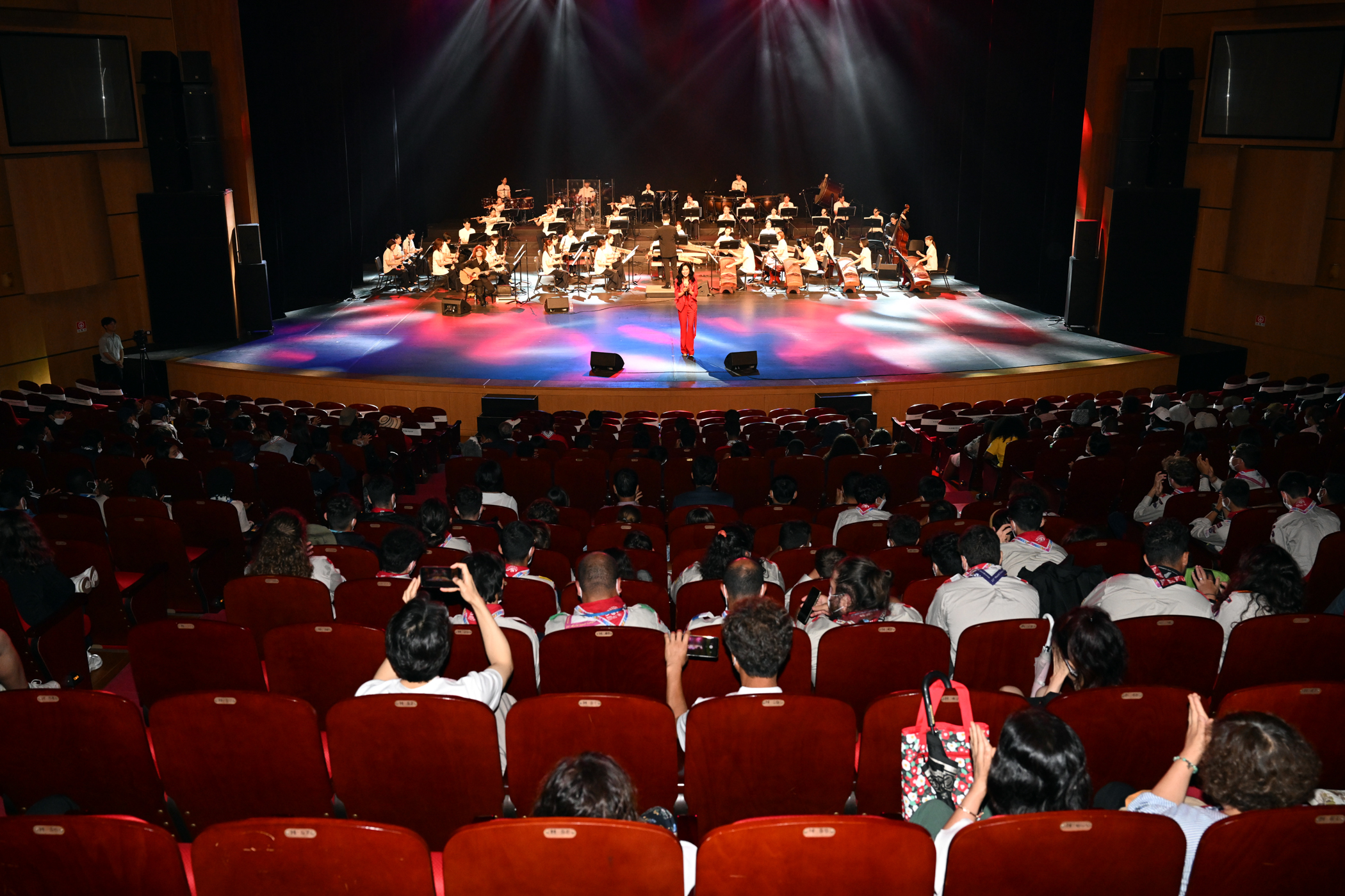 [안산에서 하나 된 각국 잼버리 대원들] 