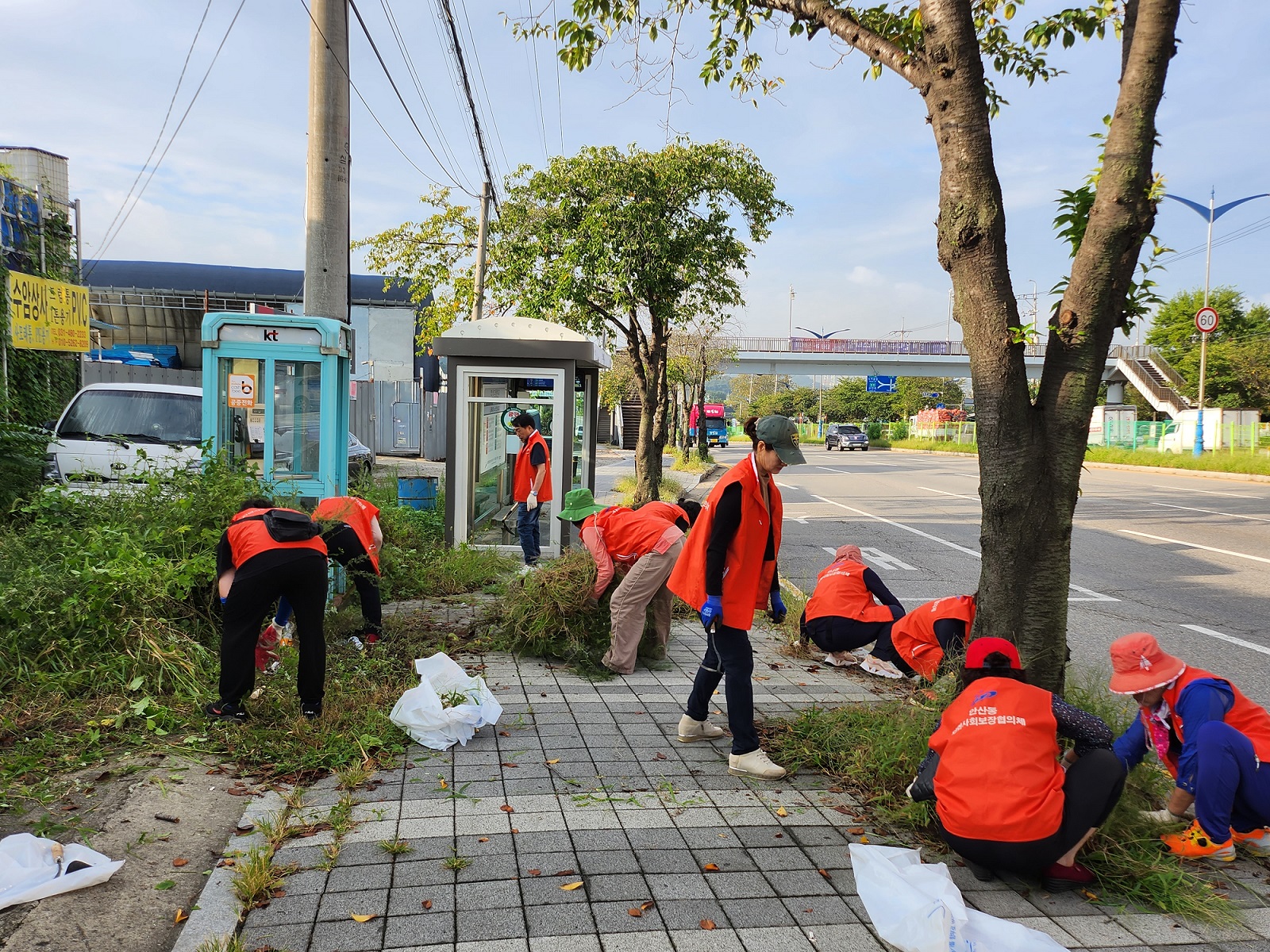 안산시 안산동 지역사회보장협의체, 추석맞이 국토대청결 실시
