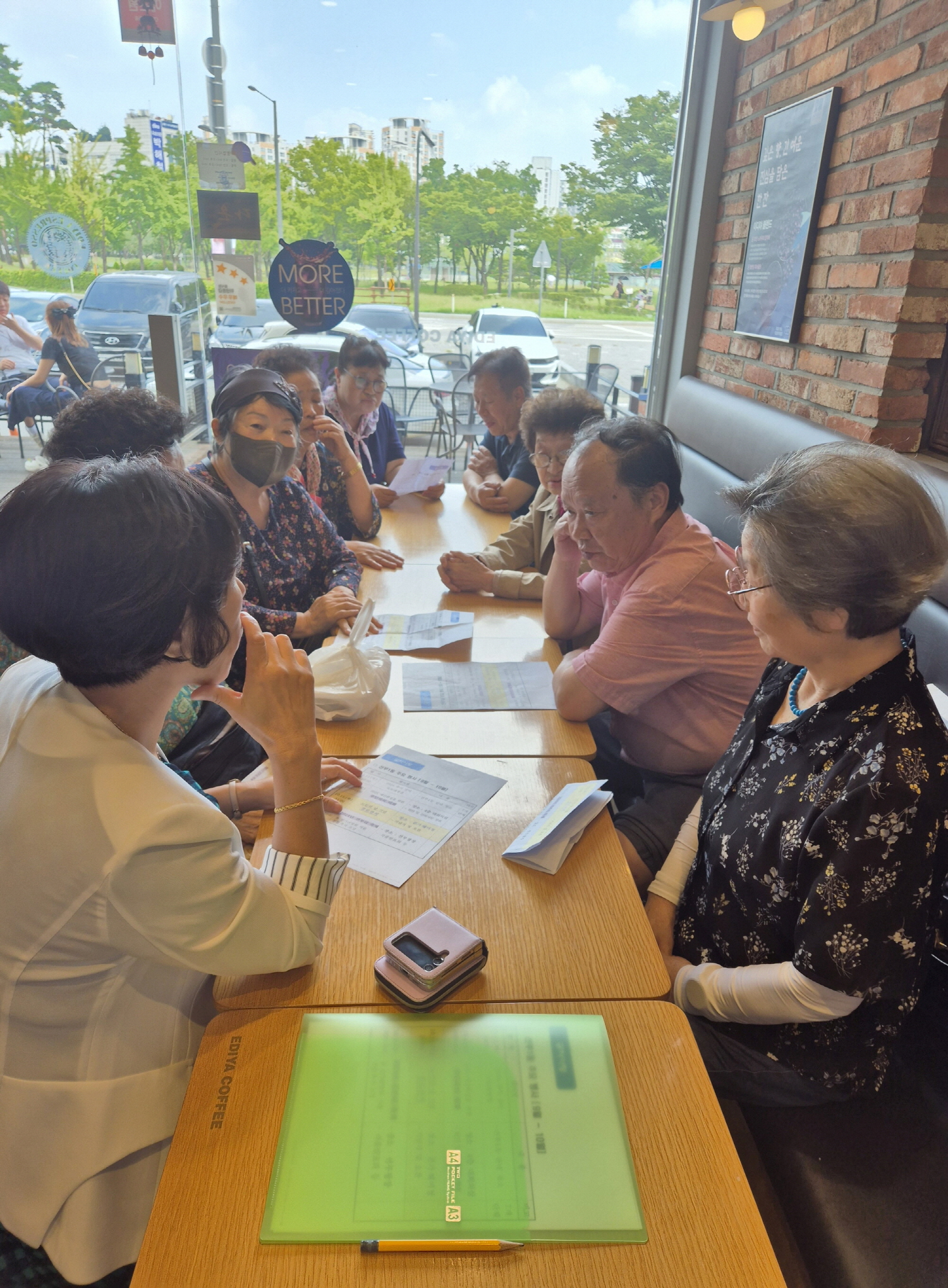 안산시 선부1동, 11개소 경로당 회장단 오찬 간담회 개최