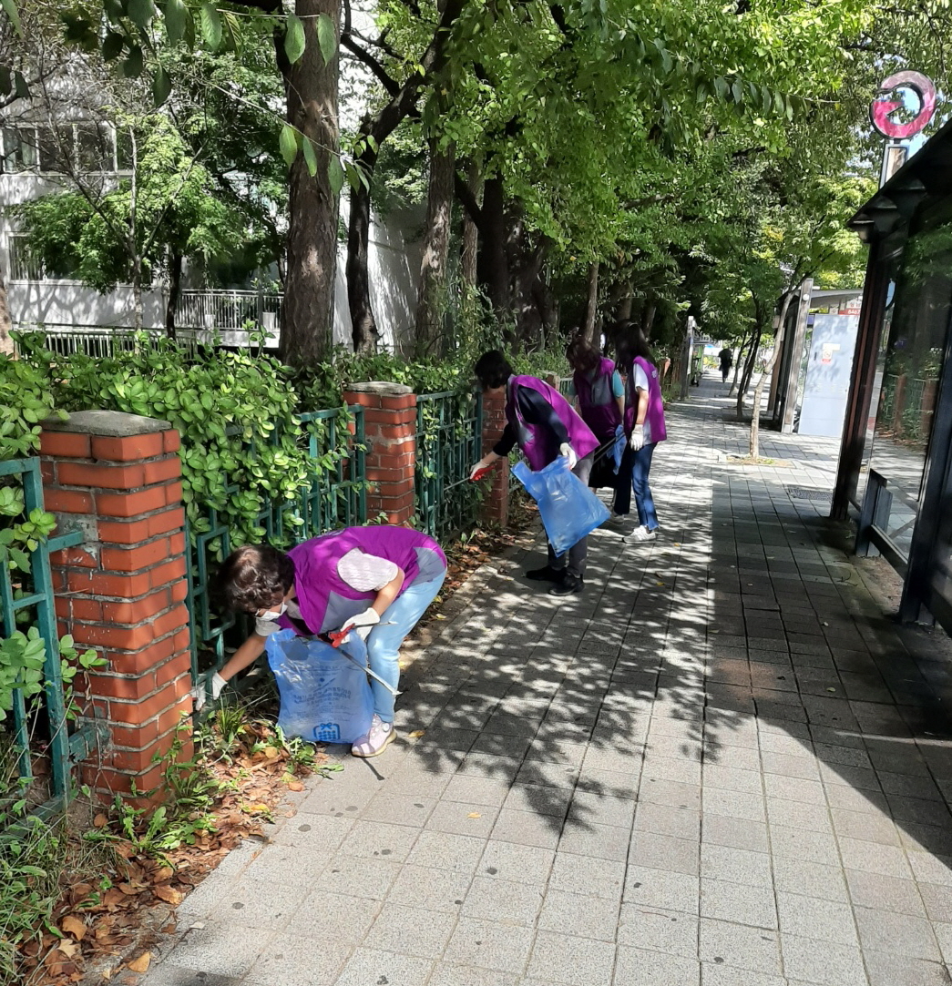 안산시 성포동 통장협의회, 환경정화활동 전개
