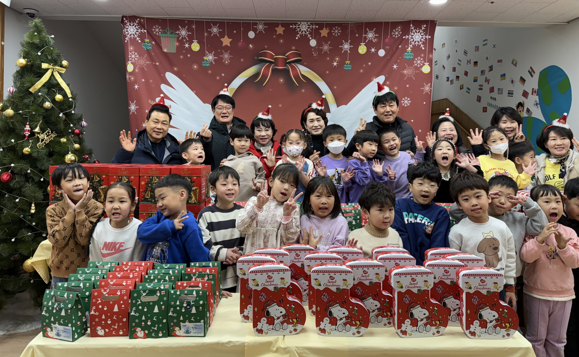 안산시 원곡동 지사협, 2024 미리 크리스마스 행사 가져