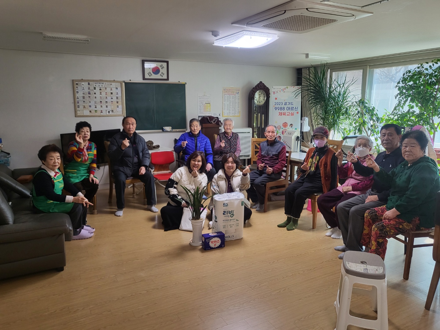 안산시 와동 신임 동장, 관내 경로당 11개소 방문 인사