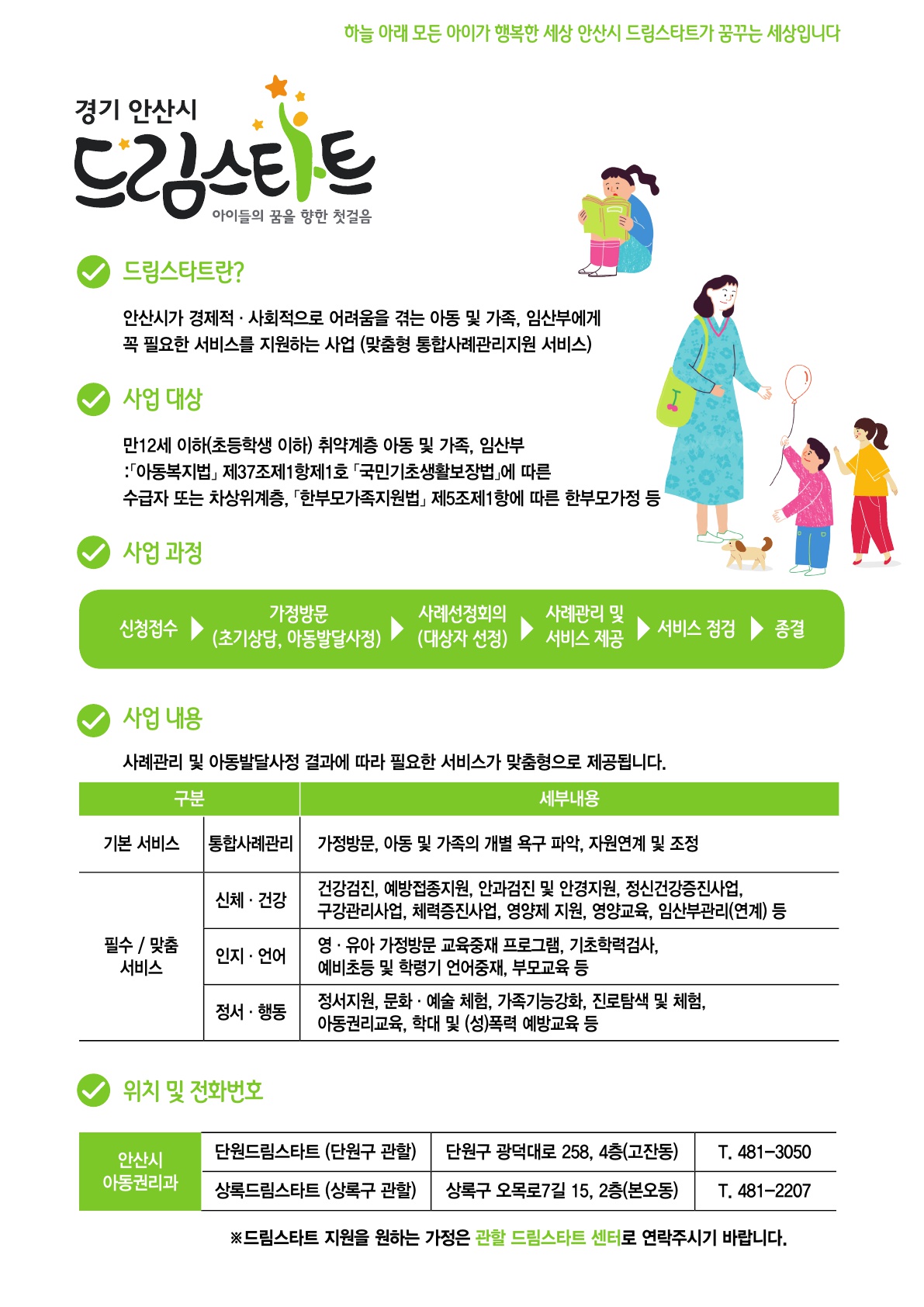 안산시, 드림스타트 아동 대상 기초학력 향상 교육프로그램 운영