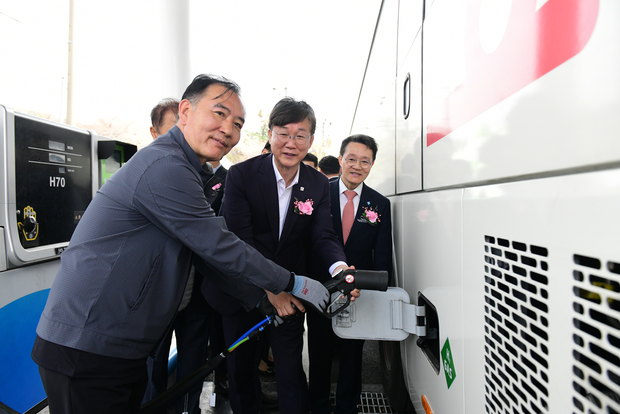 안산시, 본오동에 상용차 수소충전소 운영 개시… 일 150대 충전