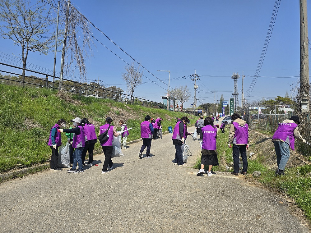 안산시 선부2동 통장협의회, 안산사랑 대청소 실시