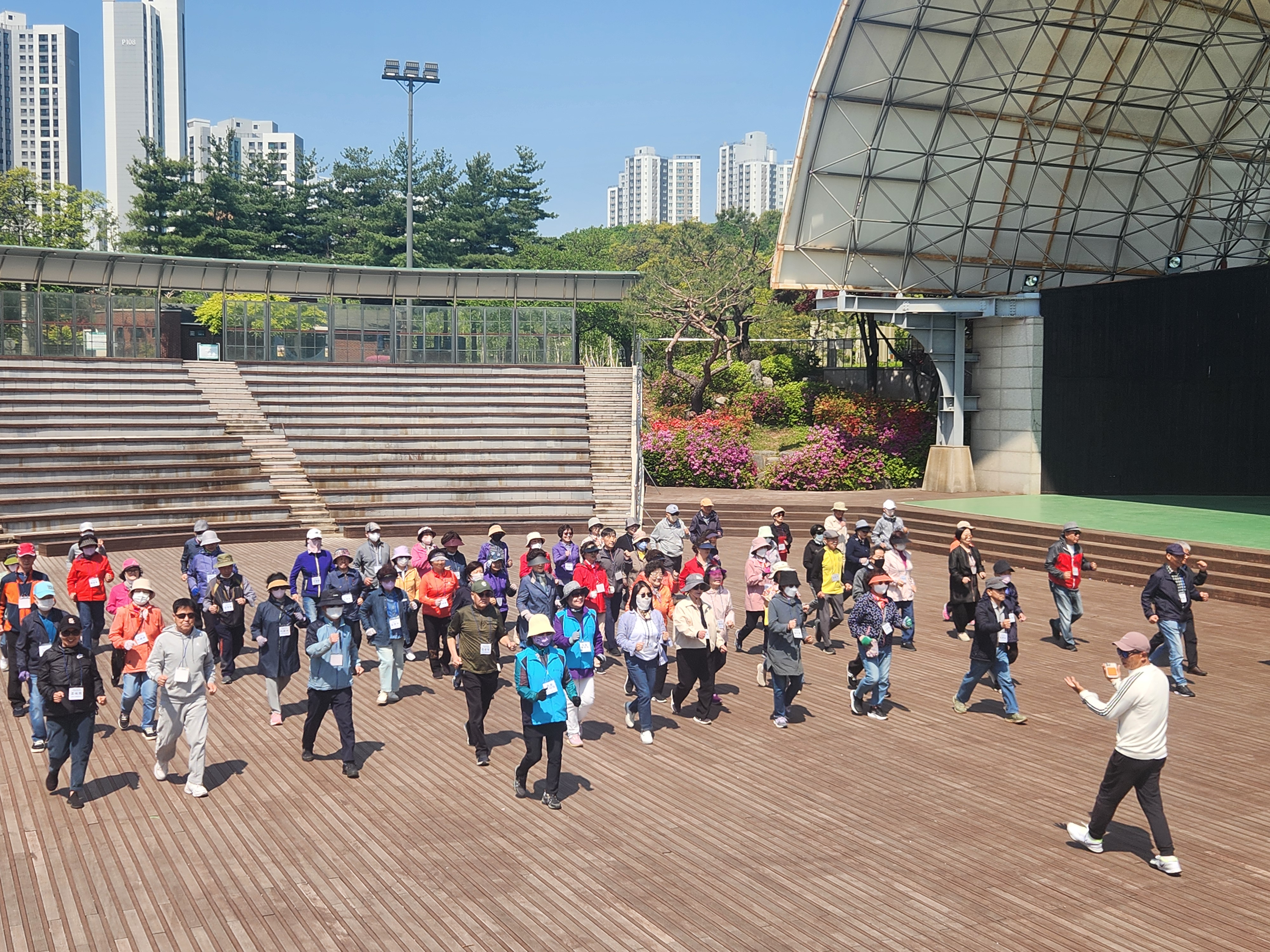 안산시 단원보건소, 어르신 대상 제대로 걷기 교육 진행