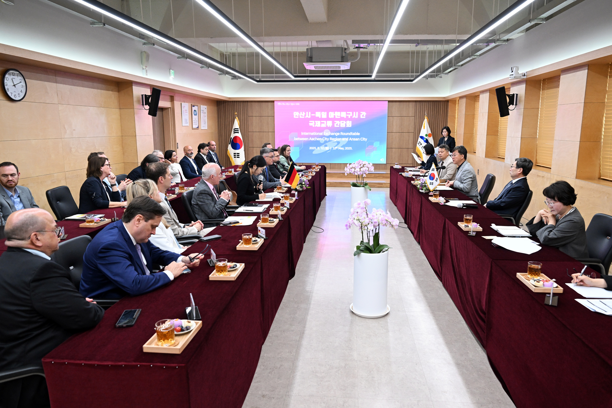안산시, 독일 아헨특구시와 국제교류 간담회 개최… 기업·기술 분야 협력