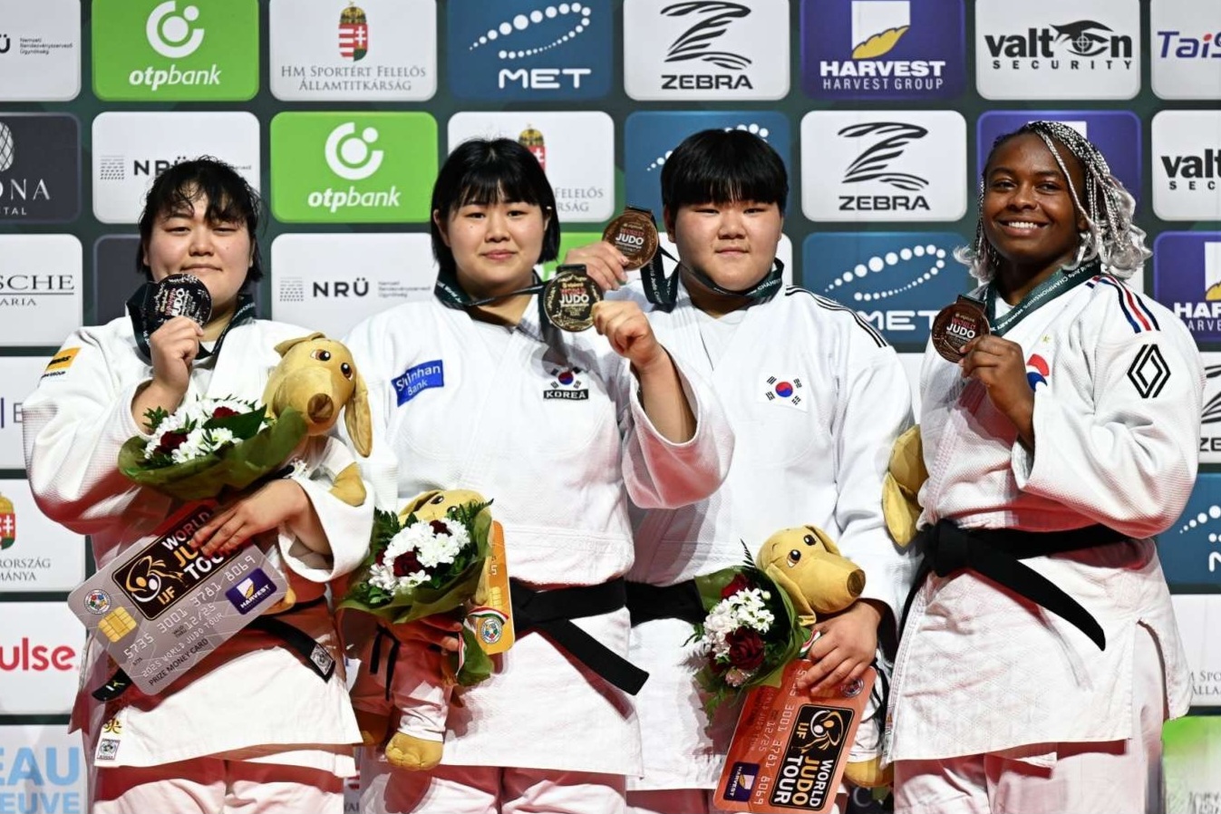 안산시청 김하윤, 34년 만에 세계유도대회 최중량급 금메달 쾌거