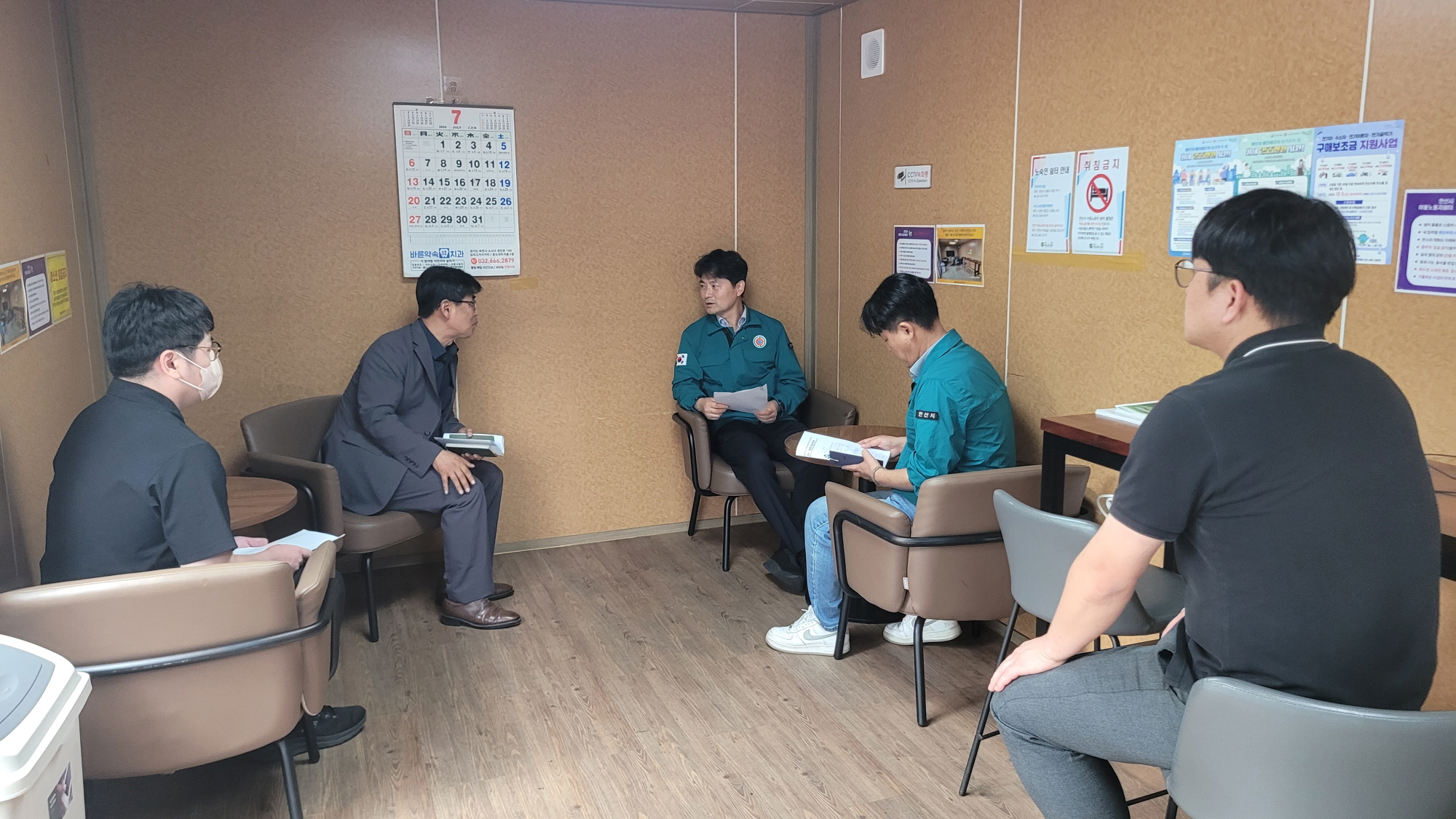 안산시, 폭염 장기화 속 무더위쉼터·공사장 현장 안전 점검