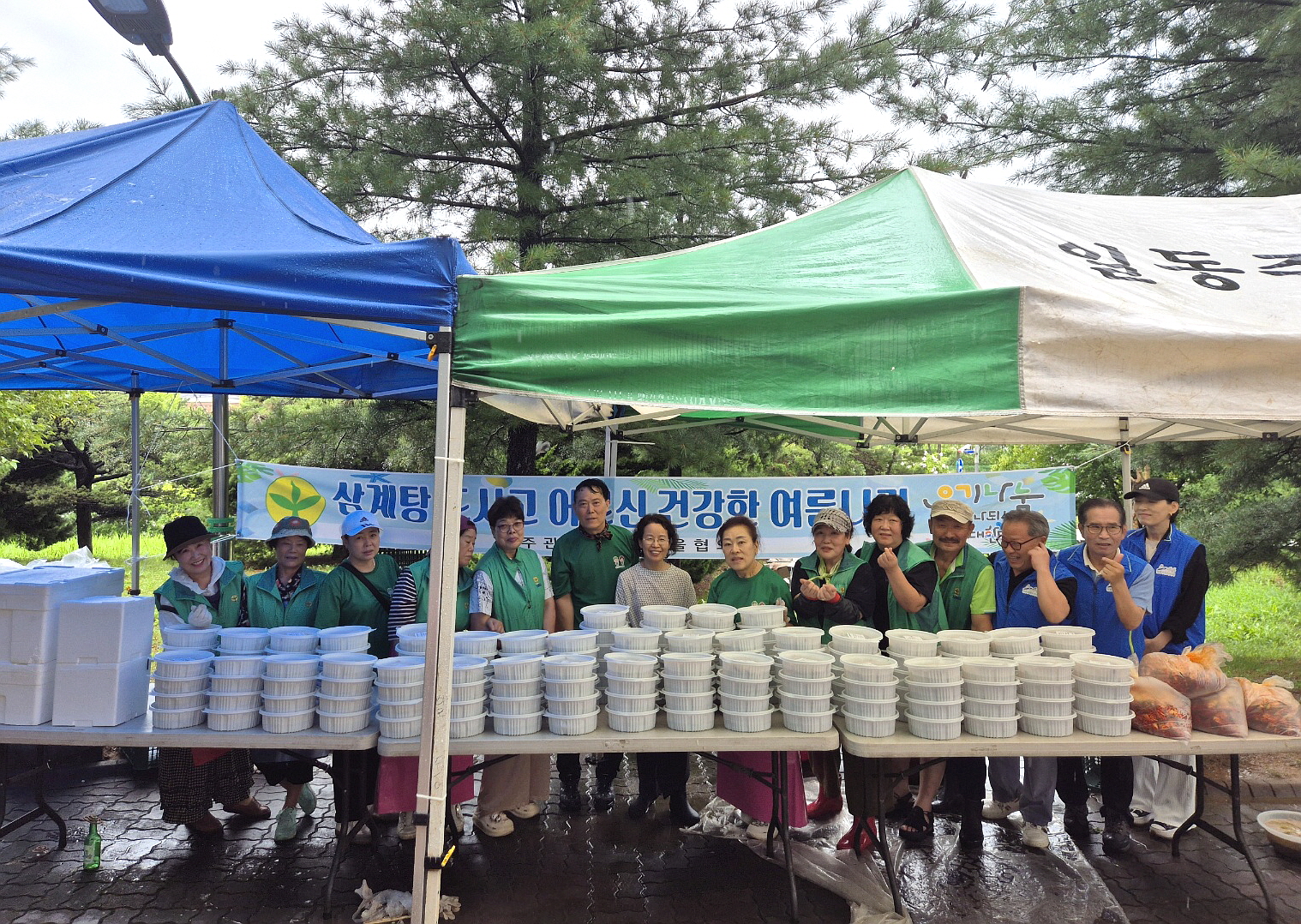 안산시 일동 새마을협의회, 초복맞이 삼계탕 나눔봉사 펼쳐