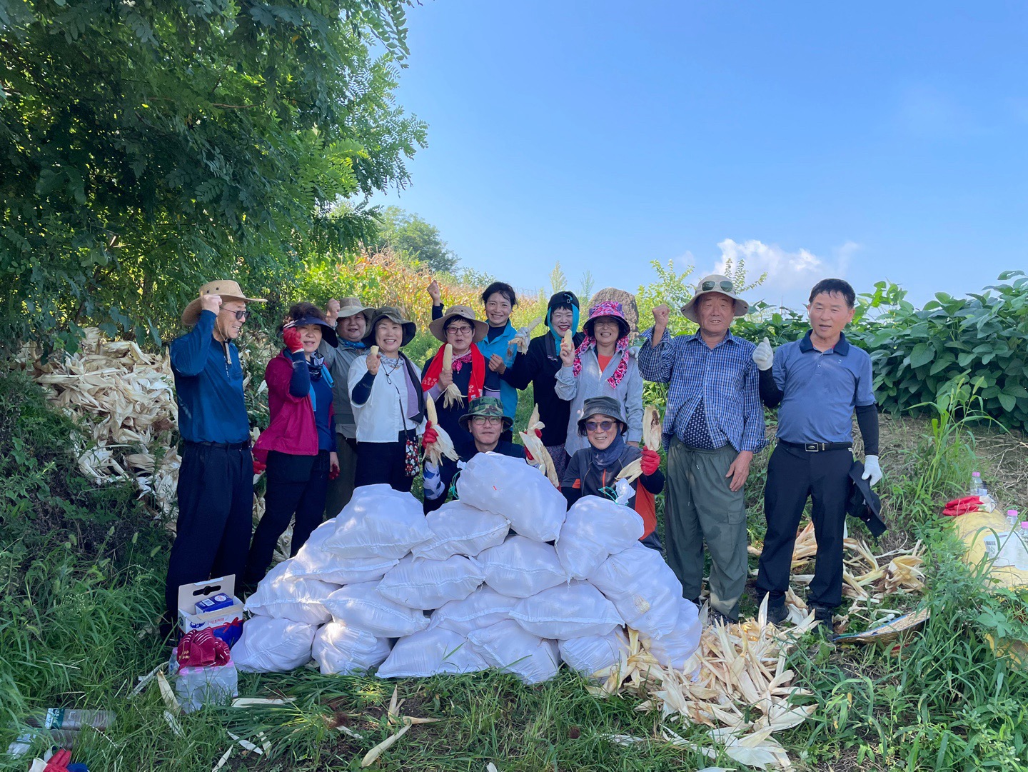안산시 선부2동 통장협의회, 경로당 및 지역아동센터에 옥수수 나눔