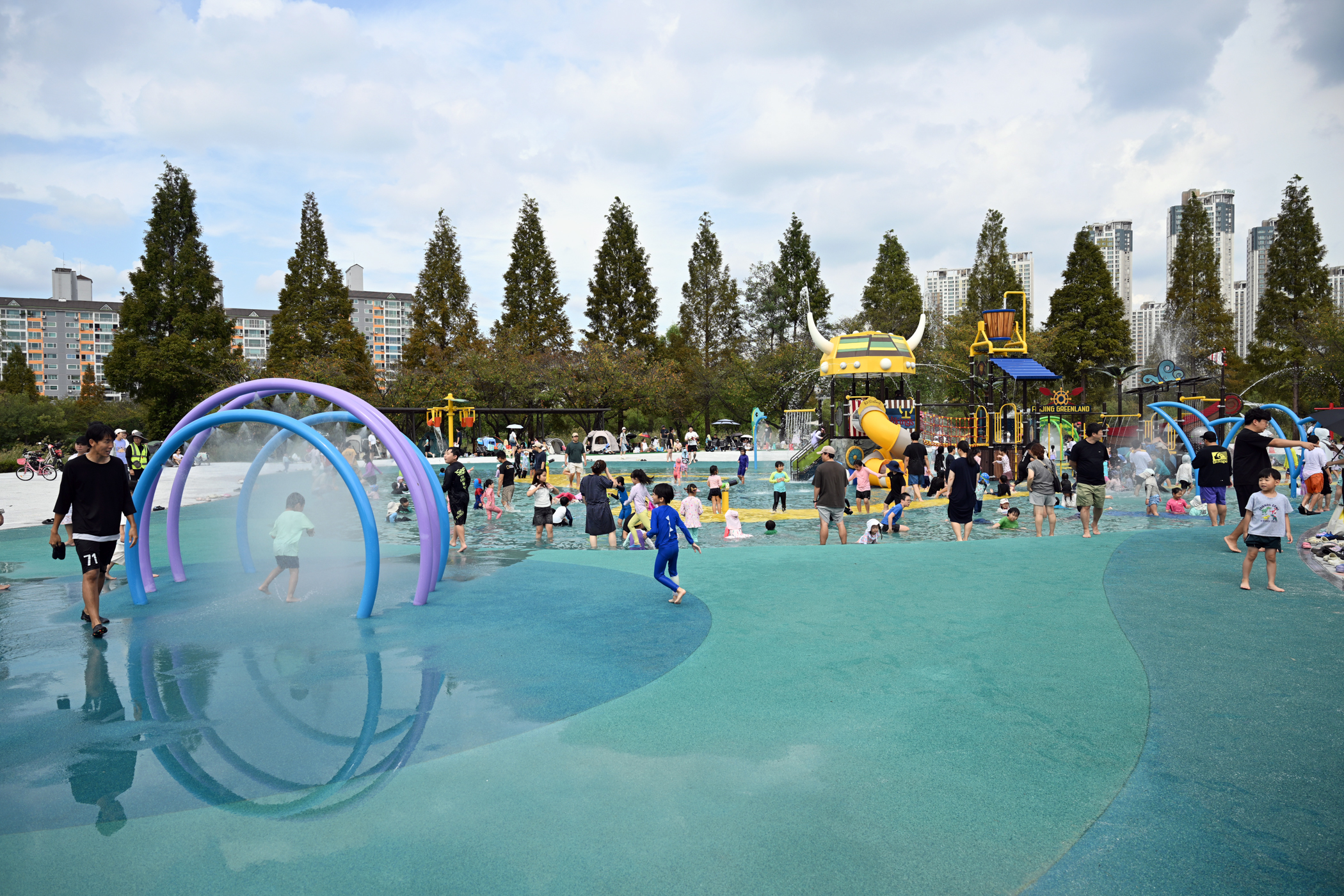 안산시, 호수공원 가족친수놀이터 물놀이장 20~21일 무료 시범운영